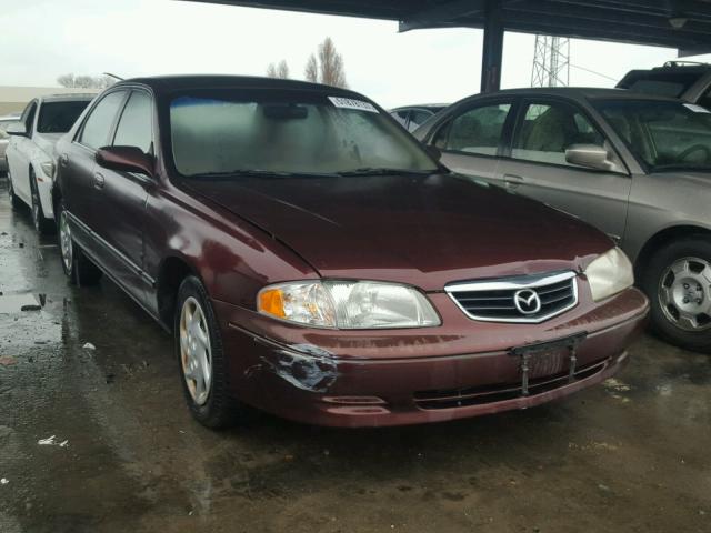 1YVGF22D0Y5130121 - 2000 MAZDA 626 ES BURGUNDY photo 1