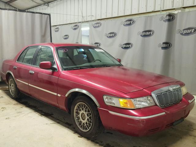 2MEFM75W6WX628304 - 1998 MERCURY GRAND MARQ BURGUNDY photo 1