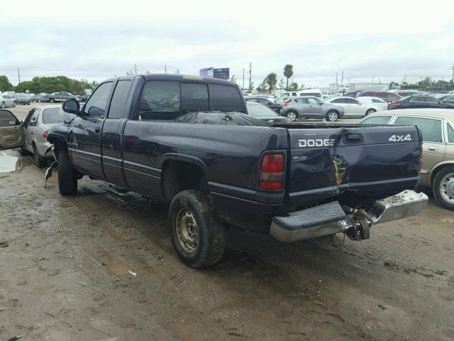 1B7HF13Z8XJ563190 - 1999 DODGE RAM 1500 BLUE photo 3