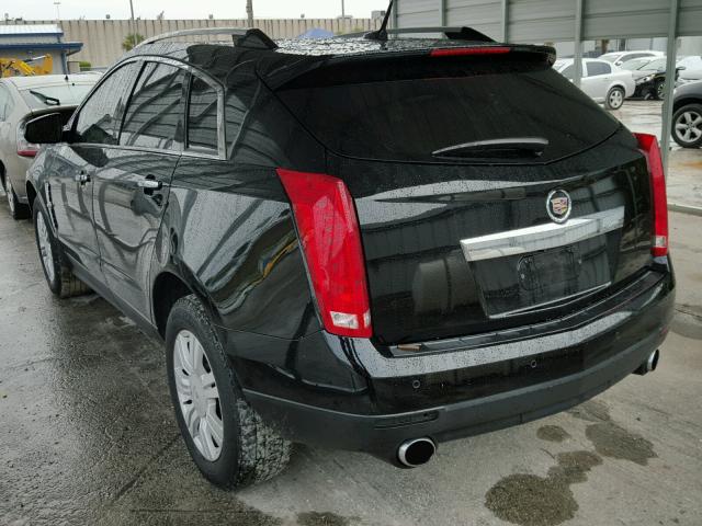 3GYFNAEY5BS653882 - 2011 CADILLAC SRX LUXURY BLACK photo 3