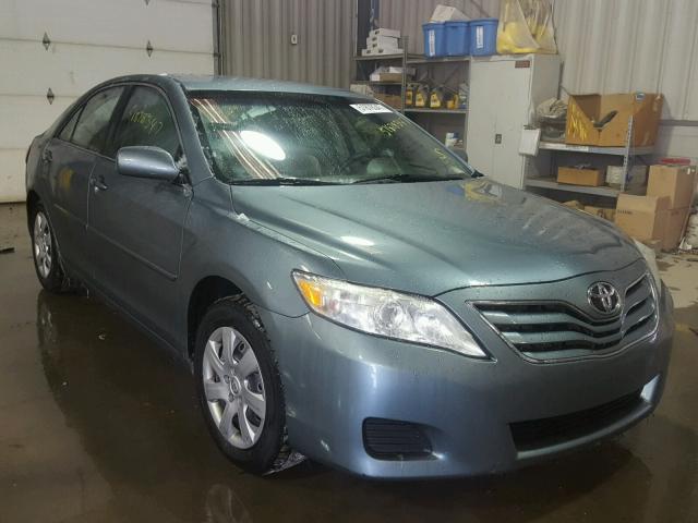 4T1BF3EK0AU558083 - 2010 TOYOTA CAMRY BASE BLUE photo 1