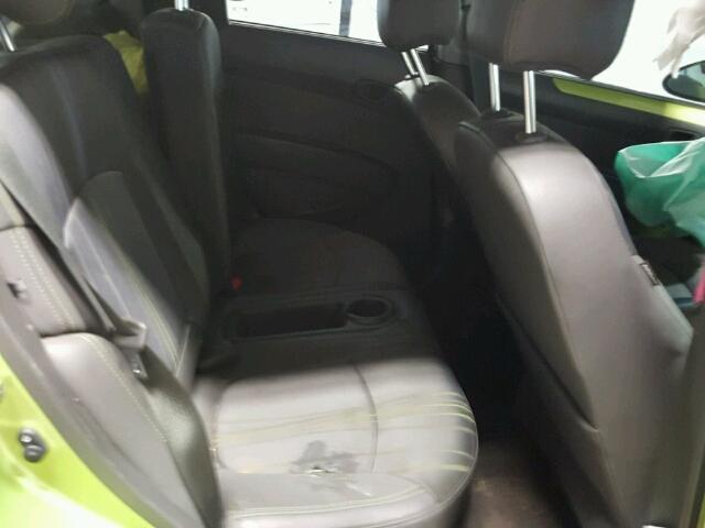 KL8CD6S90EC406486 - 2014 CHEVROLET SPARK 1LT Зеленый фото 6