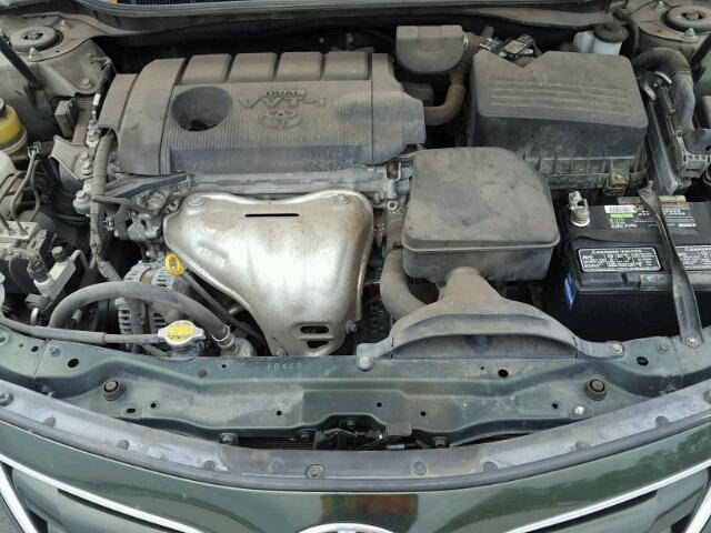 4T1BF3EK6BU691660 - 2011 TOYOTA CAMRY BASE GREEN photo 7