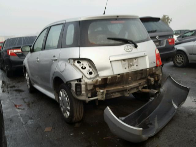 JTKKT624960151326 - 2006 TOYOTA SCION XA SILVER photo 3