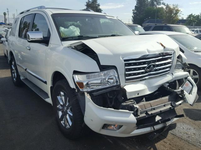 5N3AA08C58N913855 - 2008 INFINITI QX56 WHITE photo 1