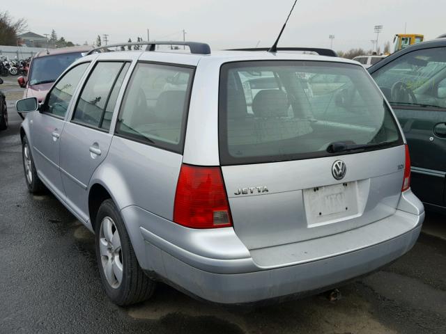 WVWSP61J53W588882 - 2003 VOLKSWAGEN JETTA GLS SILVER photo 3