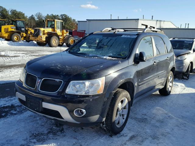 2CKDL63F366085341 - 2006 PONTIAC TORRENT BLACK photo 2