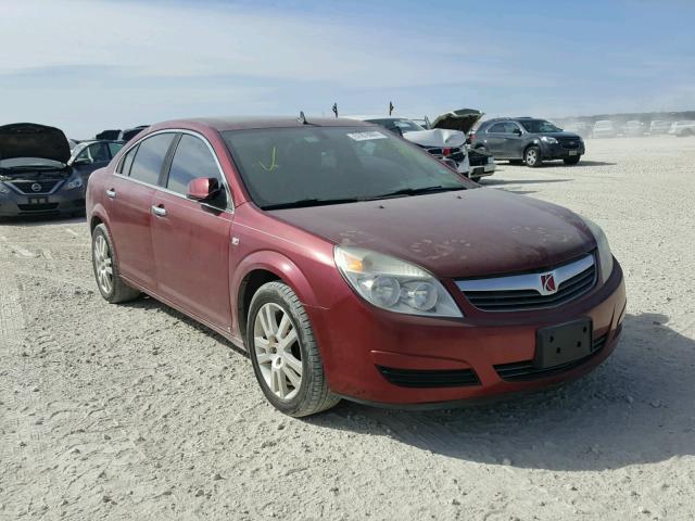 1G8ZV57B99F184971 - 2009 SATURN AURA XR RED photo 1