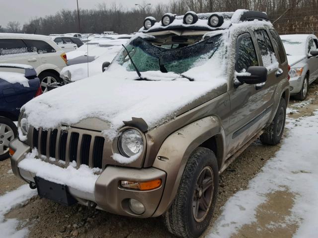 1J4GL38K64W159454 - 2004 JEEP LIBERTY RE GOLD photo 2