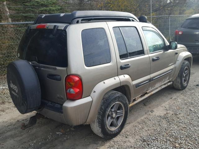 1J4GL38K64W159454 - 2004 JEEP LIBERTY RE GOLD photo 4