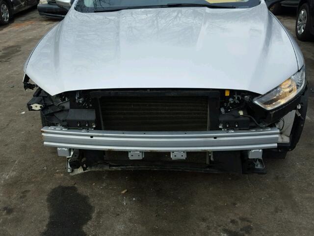 3FA6P0G78DR118155 - 2013 FORD FUSION S SILVER photo 9