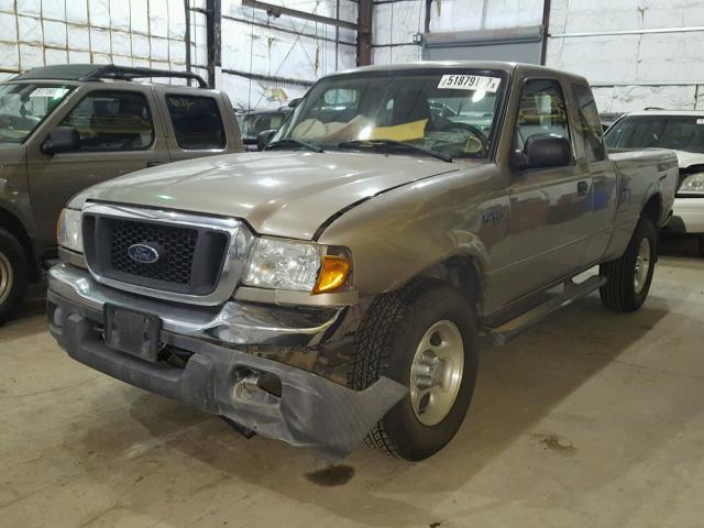 1FTZR45E55PA40825 - 2005 FORD RANGER SUP GOLD photo 2