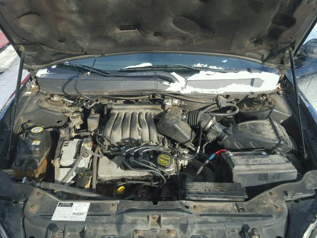 1FAFP55U22G177793 - 2002 FORD TAURUS SES BLACK photo 7