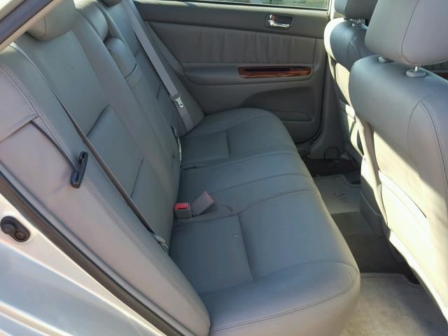 4T1BF32K13U050096 - 2003 TOYOTA CAMRY LE ვერცხლისფერი ფოტო 6