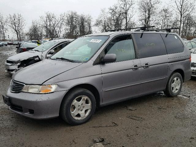 2HKRL1868XH540481 - 1999 HONDA ODYSSEY EX GRAY photo 2