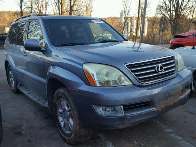 JTJBT20X040026772 - 2004 LEXUS GX 470 BLUE photo 1