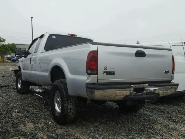 1FTNX20F9YEE47569 - 2000 FORD F250 SUPER SILVER photo 3