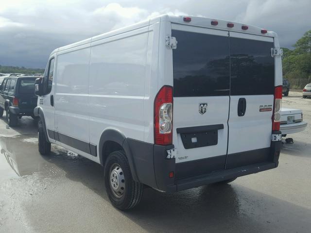 3C6TRVAG6HE523934 - 2017 RAM PROMASTER WHITE photo 3