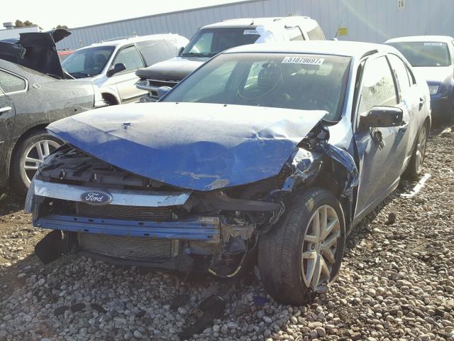 3FAHP0JG0BR329980 - 2011 FORD FUSION SEL BLUE photo 2