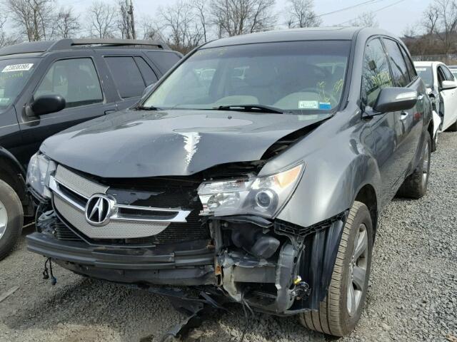 2HNYD28537H544396 - 2007 ACURA MDX SPORT GRAY photo 2