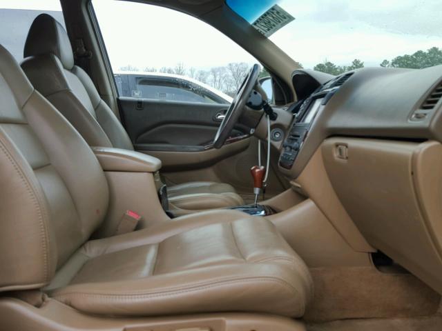 2HNYD18851H540264 - 2001 ACURA MDX TOURIN GOLD photo 5