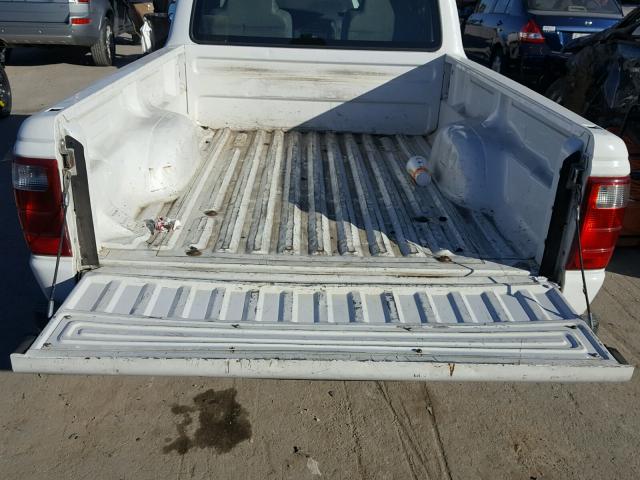 1FTYR10D35PA25345 - 2005 FORD RANGER WHITE photo 6