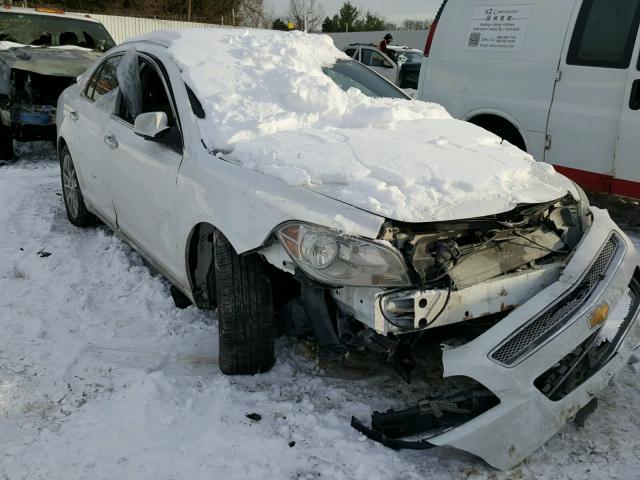 1G1ZG5E75CF144160 - 2012 CHEVROLET MALIBU LTZ WHITE photo 1