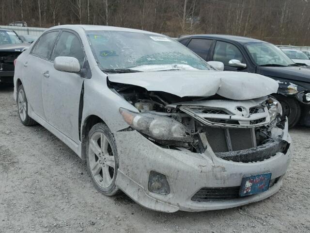 2T1BU4EE8DC103431 - 2013 TOYOTA COROLLA BA SILVER photo 1