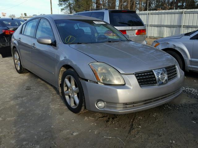 1N4BA41E24C818248 - 2004 NISSAN MAXIMA SE SILVER photo 1