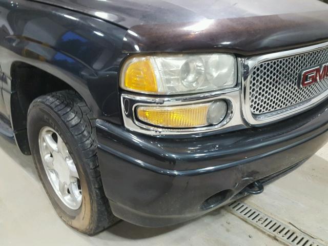 1GKFK66U33J260932 - 2003 GMC YUKON XL D BLACK photo 9