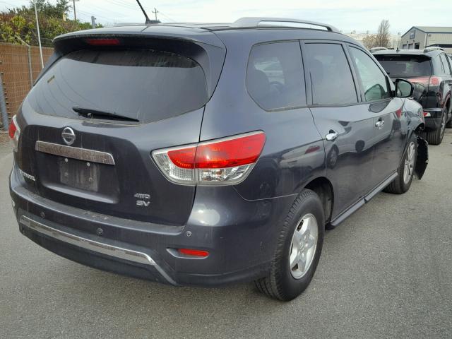 5N1AR2MM3DC682049 - 2013 NISSAN PATHFINDER GRAY photo 3