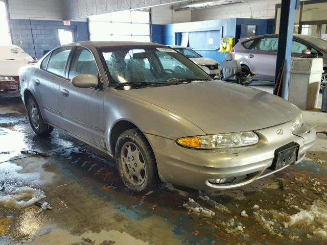 1G3NL52T1XC401342 - 1999 OLDSMOBILE ALERO GL SILVER photo 1