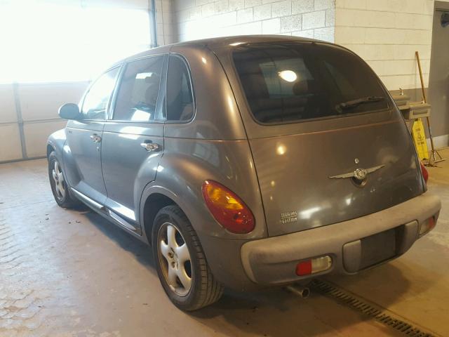 3C4FY58B02T282443 - 2002 CHRYSLER PT CRUISER BROWN photo 3