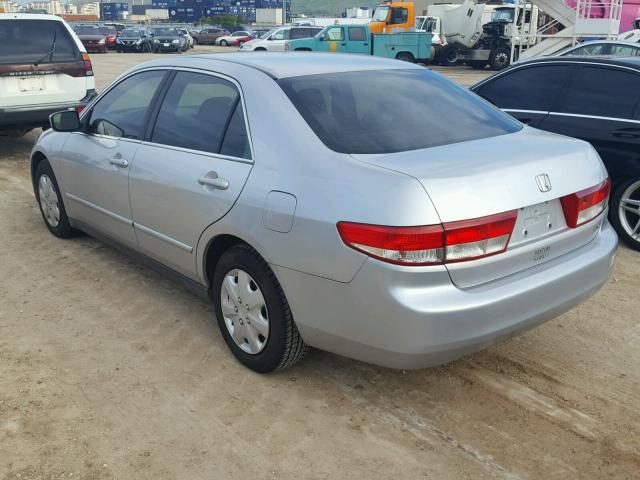 JHMCM56303C016202 - 2003 HONDA ACCORD LX SILVER photo 3