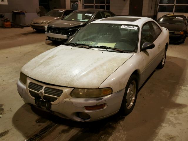 4C3AU52N0TE382376 - 1996 CHRYSLER SEBRING LX WHITE photo 2