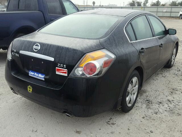 1N4AL21E08N558744 - 2008 NISSAN ALTIMA 2.5 BLACK photo 4