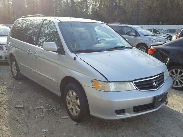 5FNRL18944B038619 - 2004 HONDA ODYSSEY EX SILVER photo 1