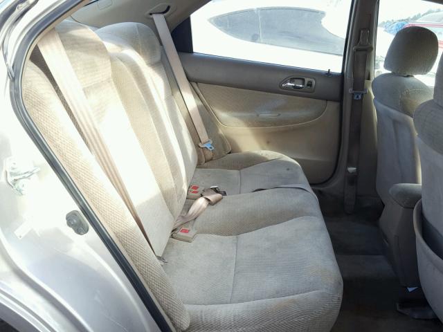 1HGCD5536VA274596 - 1997 HONDA ACCORD LX BEIGE photo 6