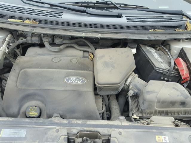 2FMDK3KC3BBB60519 - 2011 FORD EDGE LIMIT SILVER photo 7