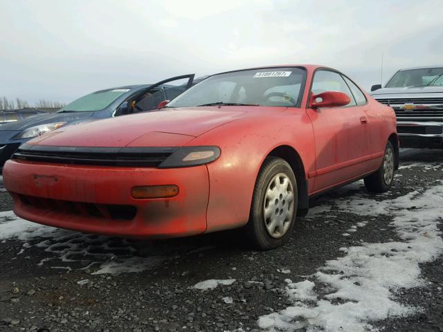 JT2ST87N1M0061369 - 1991 TOYOTA CELICA GT RED photo 2