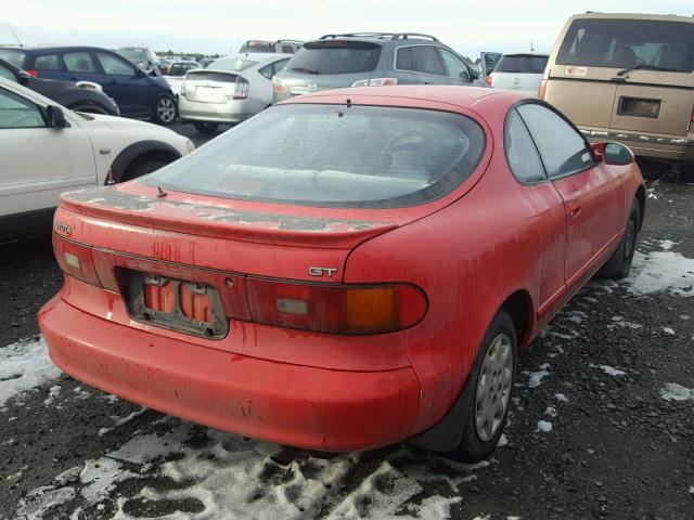 JT2ST87N1M0061369 - 1991 TOYOTA CELICA GT RED photo 4