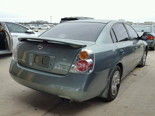 1N4AL11D52C200768 - 2002 NISSAN ALTIMA BAS GREEN photo 4