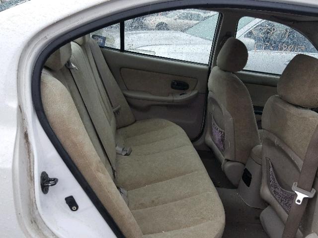 KMHDN45D43U672951 - 2003 HYUNDAI ELANTRA GL WHITE photo 6