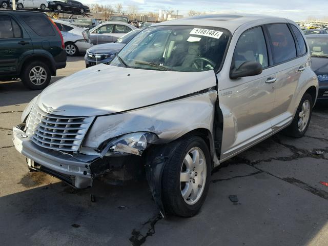 3C8FY58B13T579897 - 2003 CHRYSLER PT CRUISER SILVER photo 2