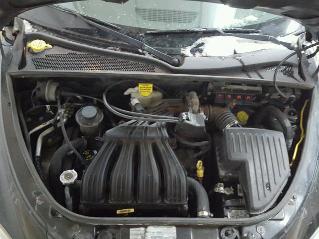 3A8FY58B38T103457 - 2008 CHRYSLER PT CRUISER BLACK photo 7