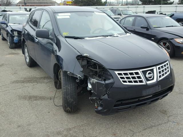 JN8AS5MT2AW007115 - 2010 NISSAN ROGUE S BLACK photo 1