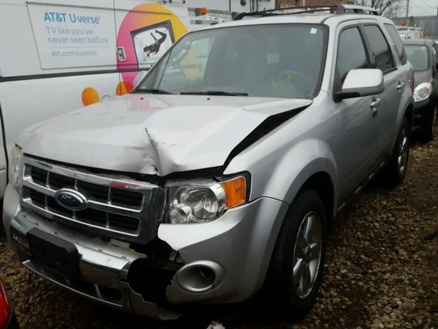 1FMCU94G69KC98497 - 2009 FORD ESCAPE LIM SILVER photo 2