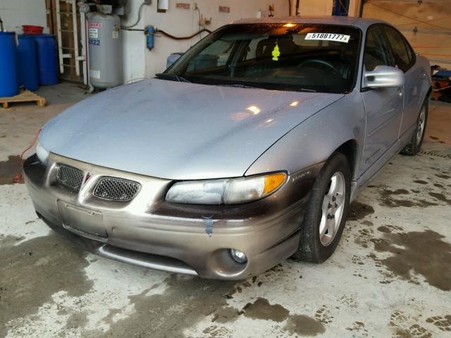 1G2WP52K8WF314703 - 1998 PONTIAC GRAND PRIX SILVER photo 2