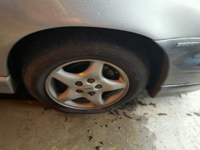 1G2WP52K8WF314703 - 1998 PONTIAC GRAND PRIX SILVER photo 9