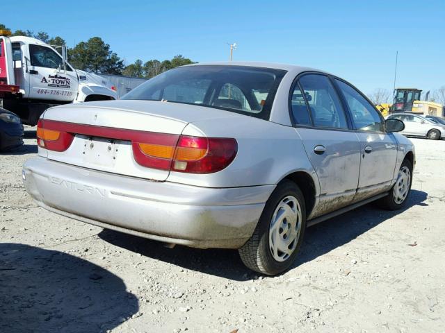 1G8ZJ527X1Z353042 - 2001 SATURN SL2 SILVER photo 4